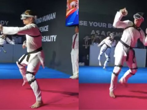 Begini Jadinya Kalau Pertandingan Taekwondo Pakai Kacamata Virtual Reality