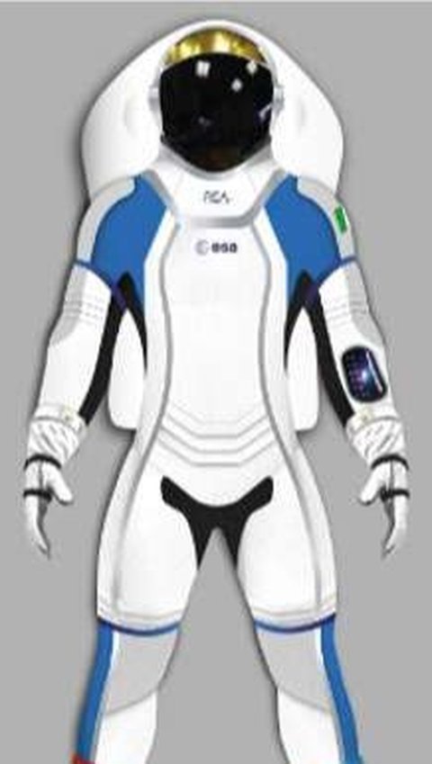 Penampakan Desain Futuristik Baju Astronot Eropa di Masa Depan, Lebih Slim dan Gagah