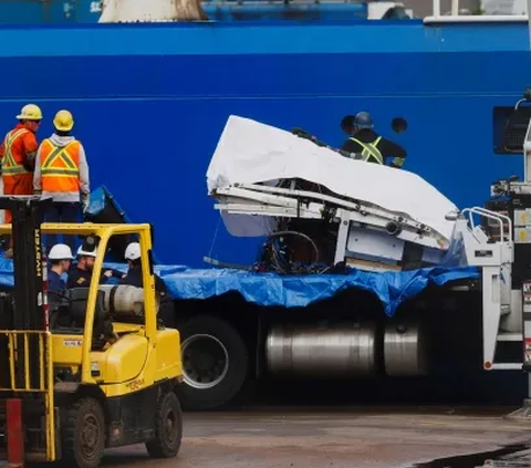 Transkrip Komunikasi Diduga Bocor, Begini Saat-Saat Percakapan Terakhir Kapal Selam Titanic Sebelum Meledak