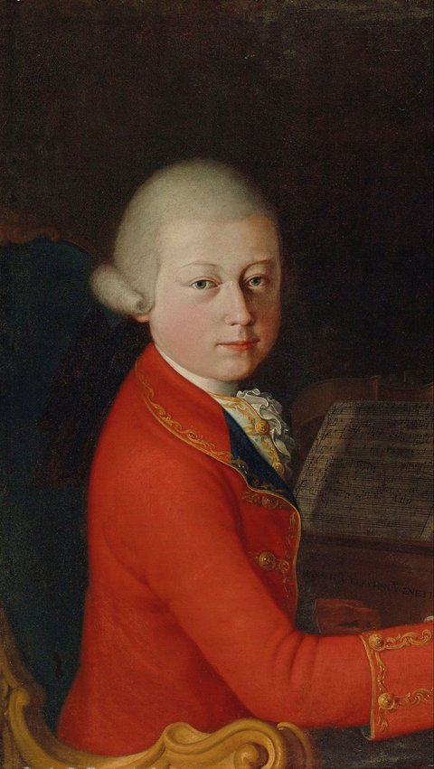 1. Wolfgang Amadeus Mozart