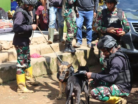 TNI-Polri dan Anjing Pelacak Dikerahkan, Warga Garut Ditemukan Meninggal di Bawah Material Longsor
