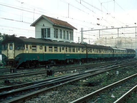 Potret Stasiun Jatinegara Tahun 1980