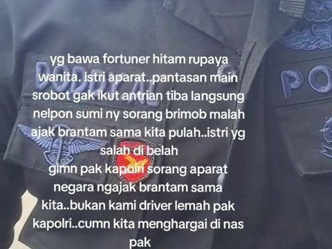 Viral Video Sopir Truk Kesal Antrean di SPBU Diserobot Wanita Pengendara Fortuner: Istri Aparat