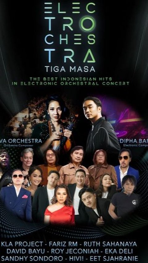 Electrochestra Tiga Masa: Konser Musik Lintas Generasi Kolaborasi Musik Elektronik dan Orkestra