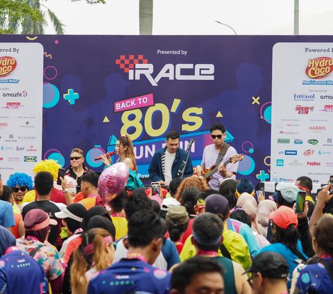 Gelaran Fun Run Back to 80s Sukses Digelar IRACE Indonesia