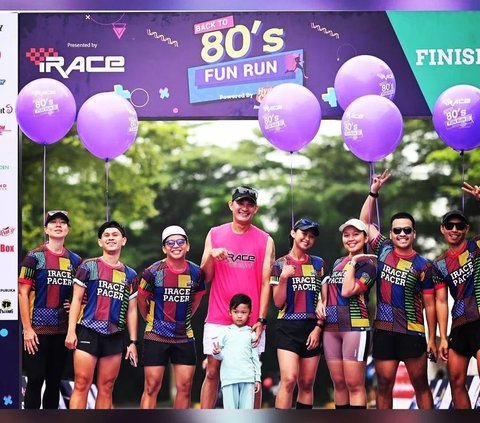 Gelaran Fun Run Back to 80s Sukses Digelar IRACE Indonesia