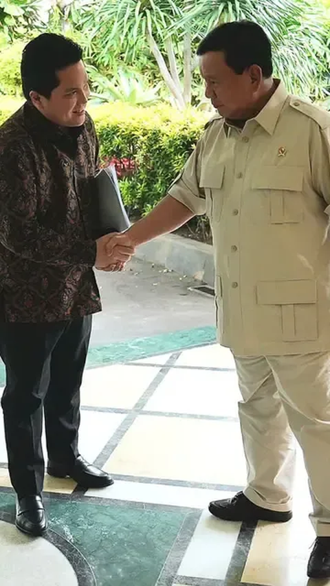 Survei LSI Terbaru: Prabowo-Erick Menang Tipis Lawan Ganjar-Ridwan Kamil