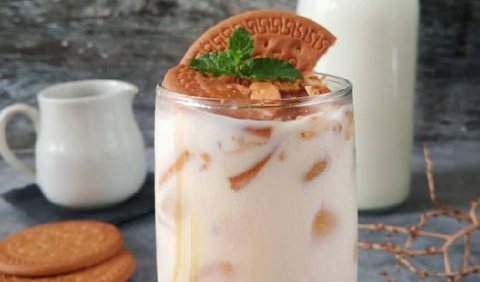 Resep Susu Biskuit Gula Aren