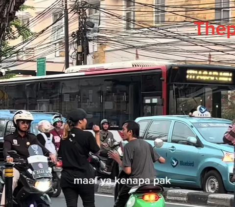 Wanita Ini Atur Tertib Lalu Lintas yang Lawan arah, Tak Terima Pemotor Malah Tanya 'Kamu Agamanya Apa'