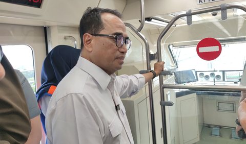 Menhub mengatakan, secara waktu peresmian LRT Jabodebek oleh Presiden Joko Widodo (Jokowi) masih sesuai jadwal pada 18 Agustus 2023.