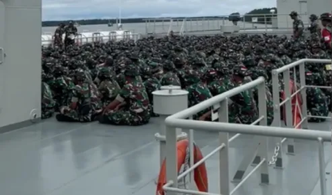 Sekelompok prajurit TNI AD tersebut memulai petualangannya di atas kapal dengan memasuki area kemudi kapal. Mereka pun belajar dan melihat-lihat beberapa bagian yang digunakan oleh komandan kapal saat berada di tengah laut.