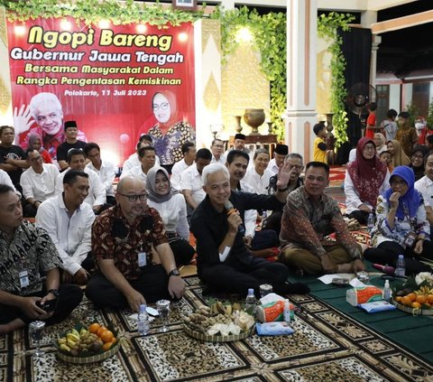 Ngopi Bareng, Cara Ganjar Pranowo Serap Aspirasi dan Aduan Warga Jateng