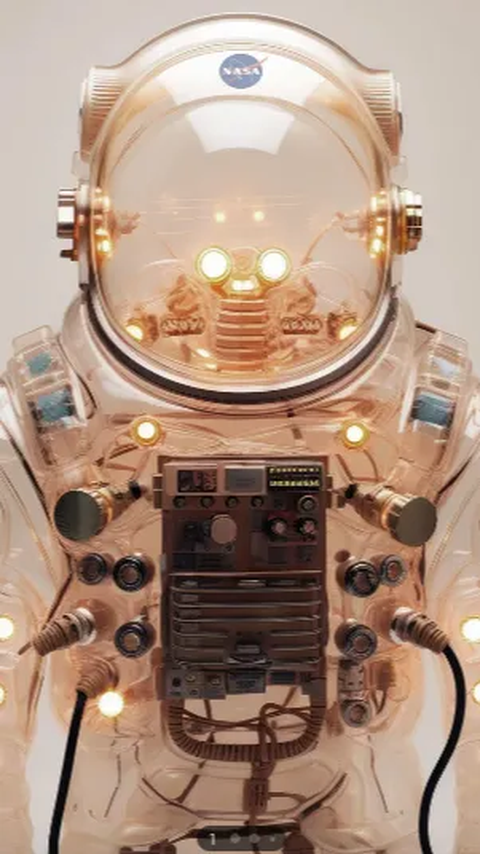 Begini Penampakan Desain Pakaian Astronot NASA Versi AI, Terlihat Futuristik dan Canggih