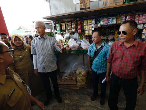 Ganjar Alokasikan Anggaran Rp5 M untuk Revitalisasi Pasar Cuplik Sukoharjo