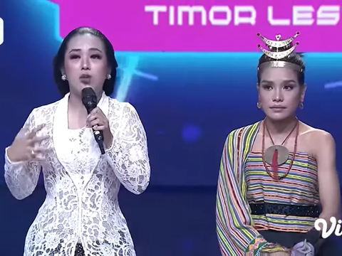 Potret Cantik Lusiana Verdial Peserta D'Academy Asia 6 dari Timor Leste Dipeluk Soimah