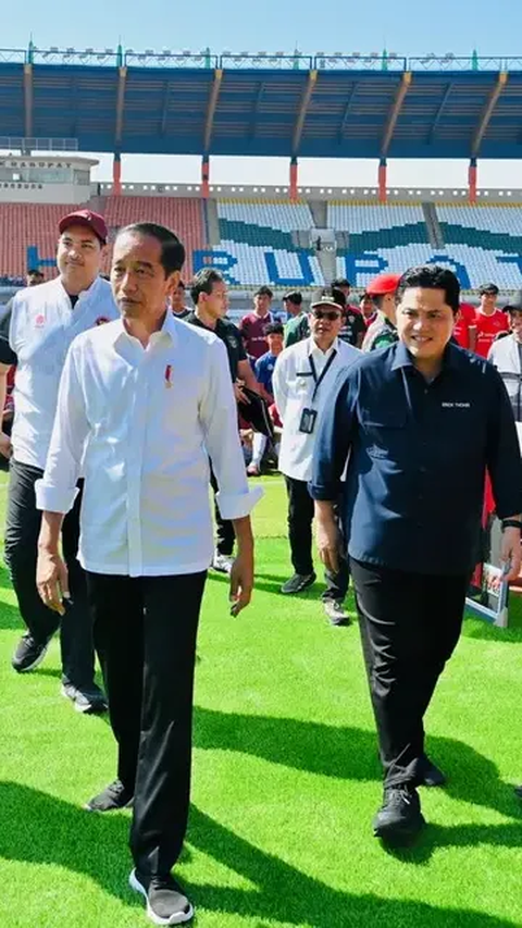 Pujian Jokowi ke PSSI Era Erick Thohir 