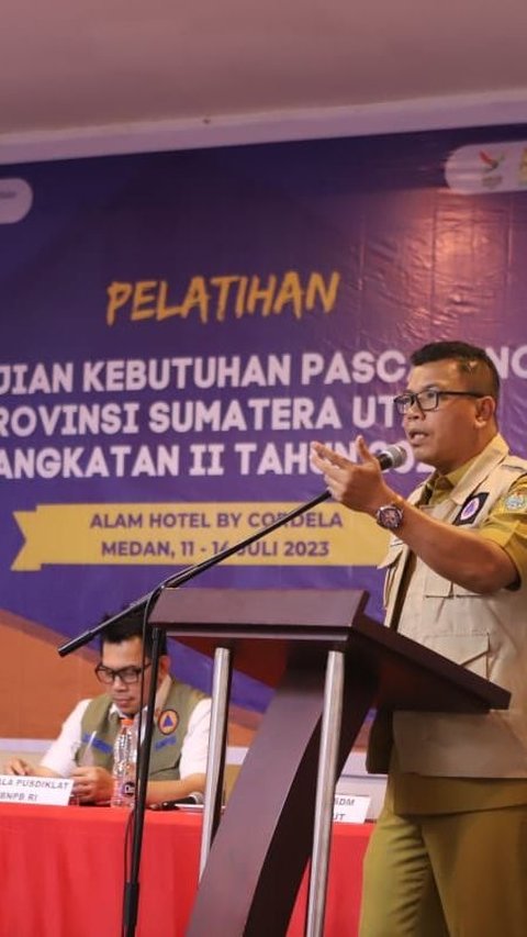 Tingkatkan Kapasitas Sumber Daya Manusia, BPBD Sumut Gelar Pelatihan Kebutuhan Pascabencana