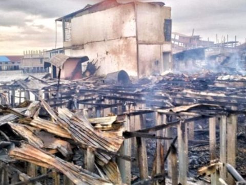 11 Rumah di Rokan Hilir Terbakar, 3 Orang Meninggal Termasuk 2 Penyandang Keterbelakangan Mental