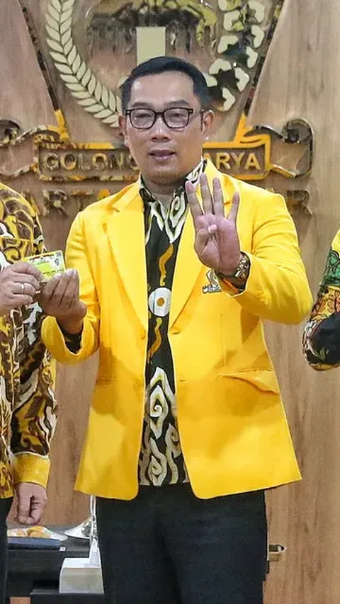 Golkar Bicara Peluang Ridwan Kamil Diusung di Pilpres 2024