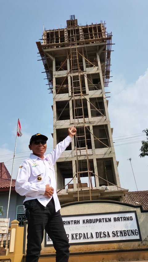 Tak Pakai Dana Pemerintah, Kades di Batang Bangun Kantor Desa 8 Lantai Dilengkapi Lift