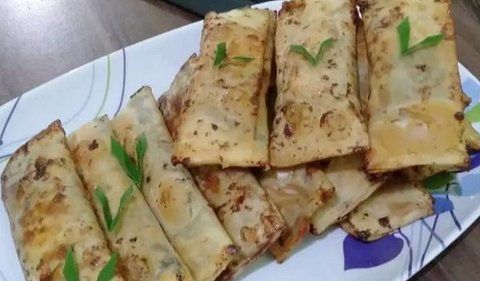 Pisang Cokelat Kulit Lumpia