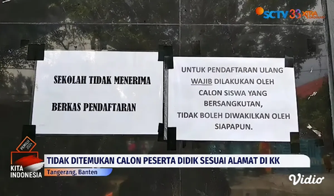 Mssalah Sistem Zonasi di SMA Negeri 5 Kota Tangerang