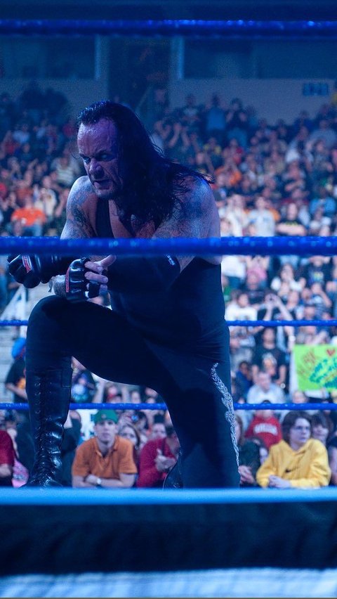 Lindungi Istrinya, Aksi Legenda WWE The Undertaker Pelototin Ikan Hiu Disorot Warganet