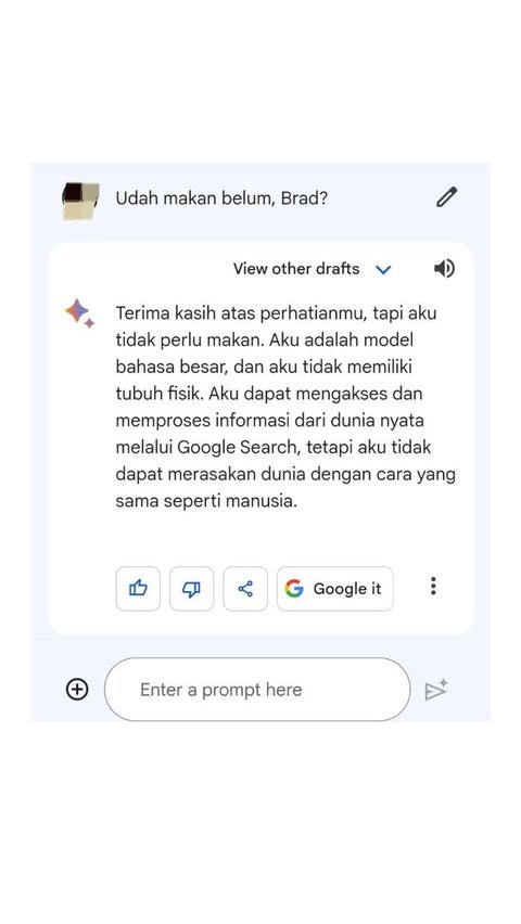 Begini Ternyata Reaksi Google Bard AI saat Ngobrol Pakai Bahasa Indonesia