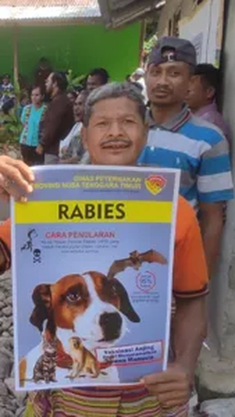 Saat ini ada 26 provinsi yang menjadi endemis rabies tapi hanya 11 provinsi yang bebas rabies yakni Kepulauan Riau, Bangka Belitung, DKI Jakarta, Jawa Tengah, DI Yogyakarta, Jawa Timur, Papua Barat, Papua, Papua Selatan, Papua Tengah, dan Papua Pegunungan.