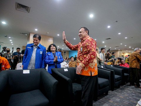 FOTO: Hajar Serangan Fajar, KPK Kampanyekan Lawan Politik Uang di Pemilu 2024