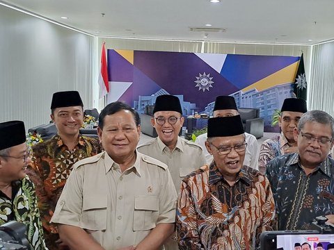 Prabowo Bertemu Ketum Muhammadiyah Haedar Nashir, Diskusi soal Kelanjutan Program Jokowi
