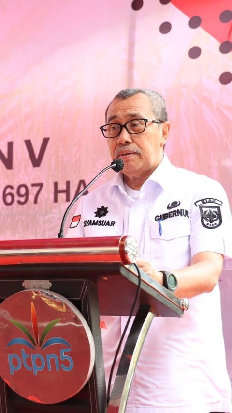 Gubernur Riau Jawab Tudingan Terima Suap Proyek Payung: Saya dan Anak Tak Berbuat