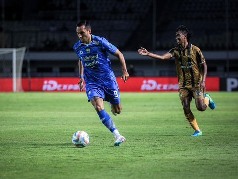 FOTO: Momen Persib Gagal Menangkan Duel Lawan Dewa United yang Bikin Luis Milla Out