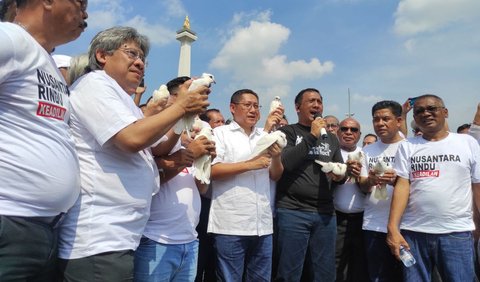 Soal Pernyataan Gantung di Monas, ini Kata Anas