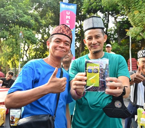 Cerita Sandiaga Dicurhati Emak-Emak Pelaku UMKM di Surabaya