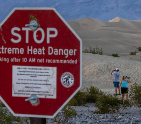 Pada tahun 1913, pernah tercatat mencapai suhu cukup ekstrem hingga 56,7 derajat celcius dengan episentrum panas yang berpusat di Furnace Creek.