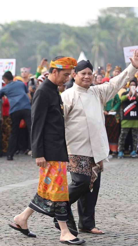 Prabowo Minta Kader Gerindra Tidak Malu Sebut Berjuang Bersama Jokowi