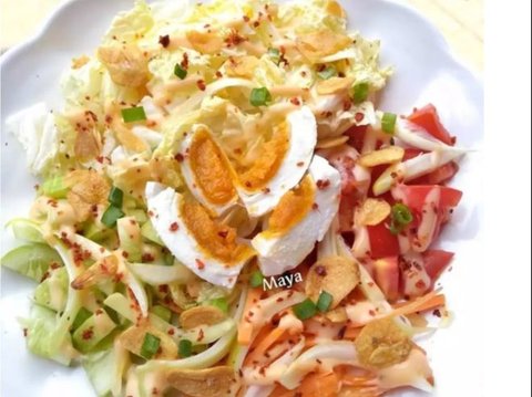 Resep Menu Sarapan Simpel Salad Sayur