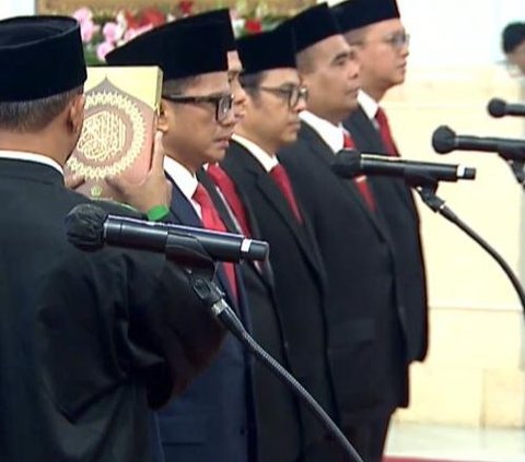 Presiden Jokowi juga Lantik 5 Wamen dan 2 Anggota Wantimpres, Ini Daftar Lengkapnya