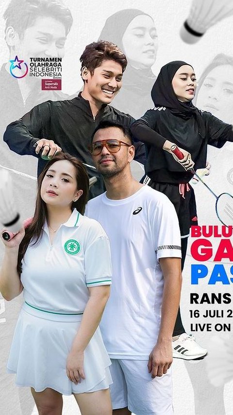 10 Momen Keseruan Pertandingan Badminton Raffi Ahmad dan Nagita Vs Rizky Billar dan Lesti Kejora, Setiap Smash Billar Peluk Lesti