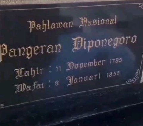 Sempat Ada Wacana Dipindah ke Jogja, Begini Kondisi Makam Pangeran Diponegoro di Makassar