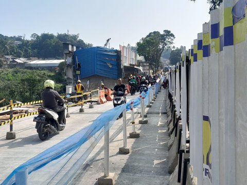 Sempat Diterjang Longsor, Jembatan Cikreteg Penghubung Bogor-Sukabumi Dibuka Lagi Tapi Khusus Motor