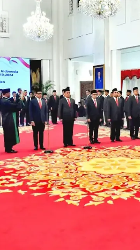 Ternyata Segini Gaji Menteri dan Wakil Menteri yang Baru Dilantik Jokowi
