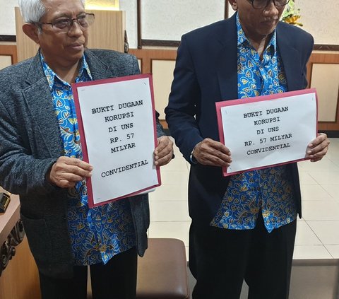 Usai Gelar Guru Besar Dicopot Mendikbud, 2 Profesor UNS Laporkan Dugaan Korupsi Rp57 Miliar ke Gibran