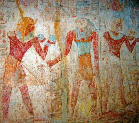 Lukisan Firaun Mesir Berusia 3.000 Tahun Simpan Rahasia Tak Terlihat Oleh Mata