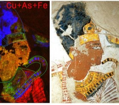 Lukisan Firaun Mesir Berusia 3.000 Tahun Simpan Rahasia Tak Terlihat Oleh Mata