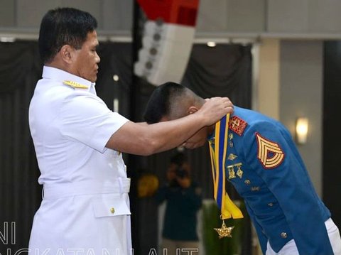 Ini Sosok Sermatutar Hermawan Burhanudin Lulusan Terbaik Akademi TNI AL, Raih Bintang Adhi Makayasa