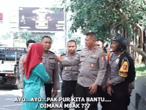 Konten Pak Bhabin Nyari ODGJ Bareng Jenderal Polisi, Ujungnya Bikin Ngakak