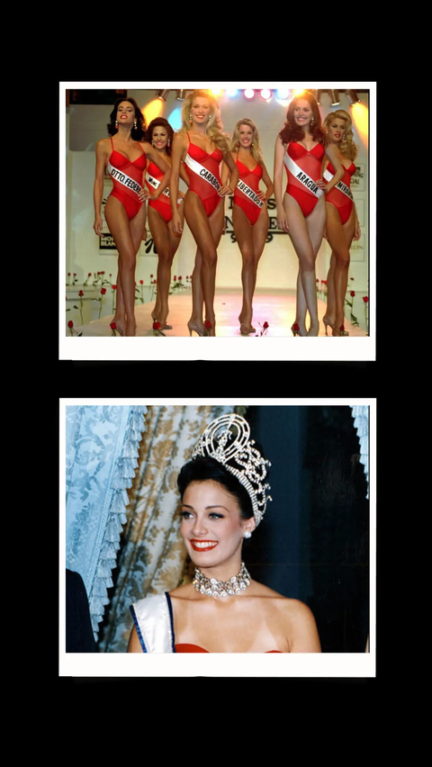 1. Kontestan Miss Universe 1996<br />2. Dayanara Torres, Miss Universe 1993 dan mantan istri penyanyi Marc Anthony
