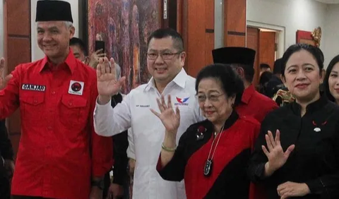 Hari kedua pelatihan Juru Kampanye Bakal Capres PDIP Ganjar Pranowo digelar di Inews Tower, Jakarta, Selasa (18/7).